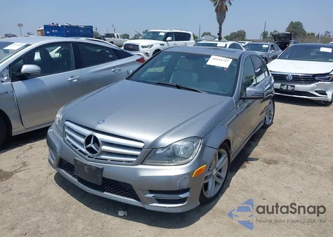 2012 Mercedes-Benz C 250 Luxury/Sport from USA, damaged, VIN WDDGF4HBXCA622457